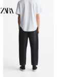 ZARA 남성 오버사이즈 나인 포인트 진 8727405 800의 그림