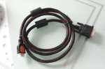 HDMI-DVI 케이블 dvi-DVI 케이블 hdmi-DVI 케이블 1.5미터 컴퓨터 용품의 그림