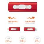 USB 아이폰 휴대폰 u- 디스크 OTG 4-in-1의 그림