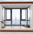 깨진 다리 알루미늄 문 및 창문 밀폐형 창문 밀폐형 발코니 알루미늄 합금 케이스 방음 창문 슬라이딩 바닥 창문 선룸의 그림
